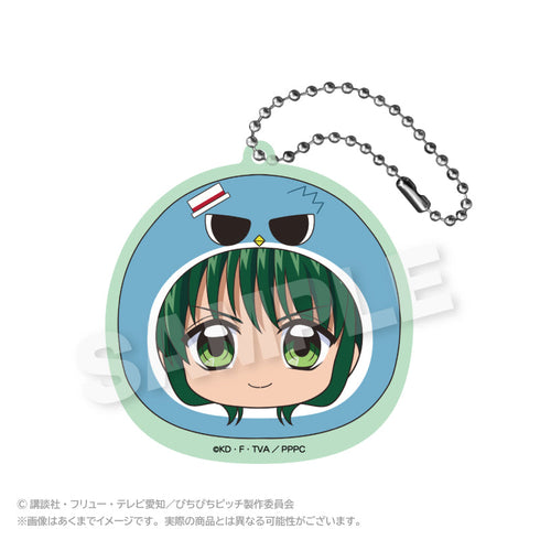 『ぴちぴちピッチ』まるめいつアクリルキーホルダー リナ